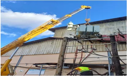 Commercial Step-Down Substation